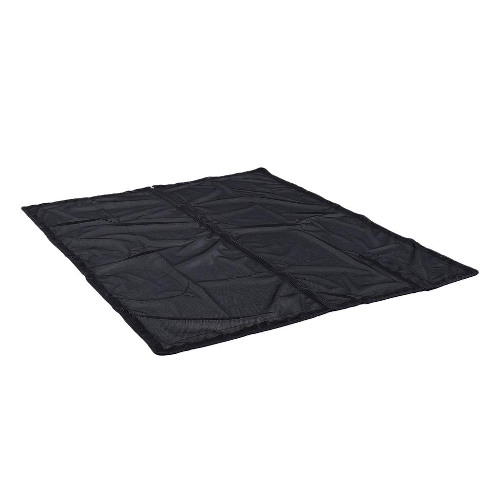 Van Fly Screen Net Nylon Fly Proof Camping Van Side Sliding Door Mesh Screen Curtain for Outdoor RV Right Door