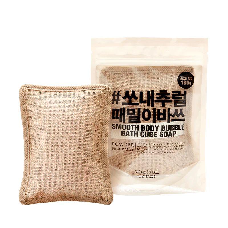 

SO’NATURAL Гладкое мыло-кубик для пены для ванны