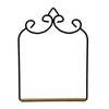Hummingbird Swing And Perch Rustic Metal Frame Birds Swing with Wood Perch Hanging Parrot Perch for Outdoor Garden Patio Balcony