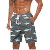 Fashion Colorful Palm Tree Pattern Beach Shorts For Men 3d Printing Swimming Trunks Summer Loose Holiday Party Board Shorts
