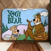 Cartoon Y-Yogi B-Bear Floor Mat Soft Flannel Floor Mat  Suitable for Entryways, Living Rooms, Bedrooms, and Bathrooms