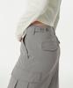 Musinsa Standard Woman Women'S Cargo Maxi Skirt [Light Grey]