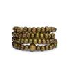 6mm Natural Sandalwood Buddhist Buddha Meditation Wood Prayer Bead Mala Bracelet Bangles Women Men Jewelry 108 Beads Bijoux
