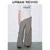 UR 2025 Summer Women's Drawstring Wide-Leg Pants