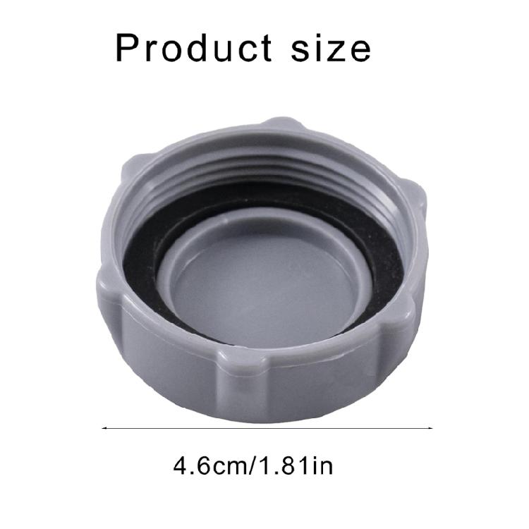 Pack of 2 Pool Drain Caps Pool Repair Parts Durable Plastic Drain Valves Caps Suitable for P6H1158ASS16 Pool Models