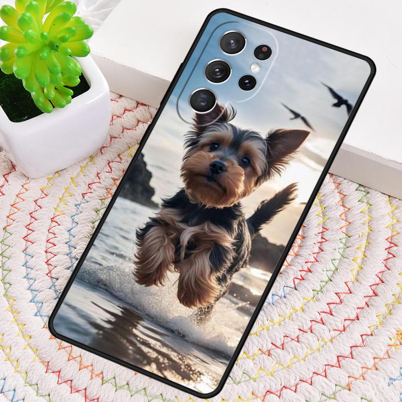 Yorkshire Terrier Hund TPU Handyhülle Für Samsung Galaxy note 10 pro S26 S25 S24 S23 S22 Ultra Plus S21 FE S20 Stoßfeste Hülle