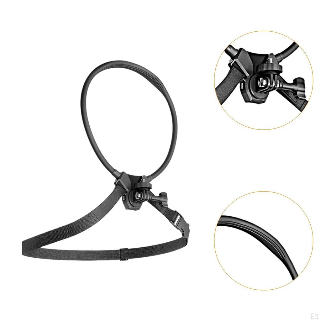 Selfie Holder Camera Mount Strap Flexible Easy Installation Anti Slip Neck Necklace for