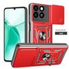 For ZTE Blade A35e Case ZTE Blade A35 Cover ZTE Blade A55 Magnetic Ring Holder Armor Phone Case Slide Camera Protect Back Cover
