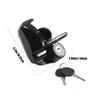 Universal Adjustable Trailer Coupler Lock For 1 7/8 Inch 2  And 2 5/16 Inch Receivers Featuring Enhanced Security Design