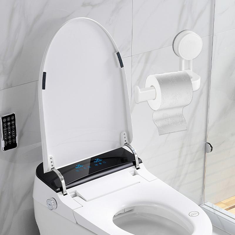 Suction Cup Toilet Paper Holder Multi-Purpose Suction Toilet Paper Holder Stick-On Suction cup roll holder With Thickened Design