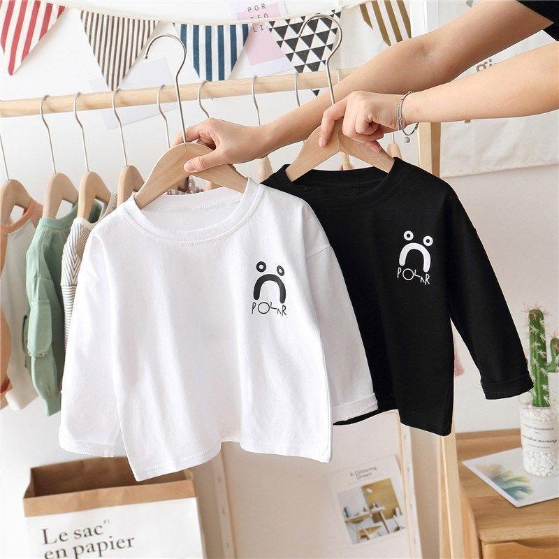 Boys Spring Autumn Fashion T Shirt Trendy Long Sleeve Top For Kids