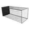 Umbrella Holder Metal Entryway Storage Rack Indoor Entrance Walking Stick Stand with Bottom Drip Tray Black