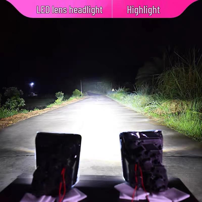 Chenglong H7 and Dongfeng Liuzhou H5 LED Headlight Assembly for Balong M3 Accessories Modification