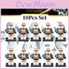 X0162 Blocos de Construção Star Wars Yoda Comandante Clone Trooper Brinquedo Para Crianças