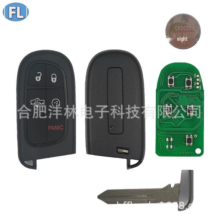 Jeep Cherokee Smart Key 4+1 Tasten 433MHz 4A Chip