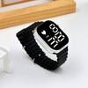 Rectangular Sports Watch LED Screen Wristwatch Casual Electronic Watch  For Boys Girls