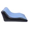 Inflatable Sofa Chair PVC Flocked Inflatable Chair Blow Up Couch for Living Rooms Camping Trips Travel