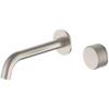 TLXT Elegant Black Concealed Wall-Mounted Basin Faucet