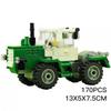 170 PEZZI MOC Mattoncini Trattore Verde Serie Città Creativa Set Giocattolo Mattoncini Piccoli Per Bambini Gioco STEM