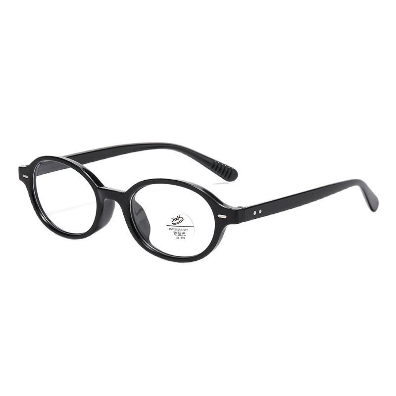 Unisex Blue Light Blocking Round Frame Nerd Reading Glasses - Age-Reducing and Youthful Design
