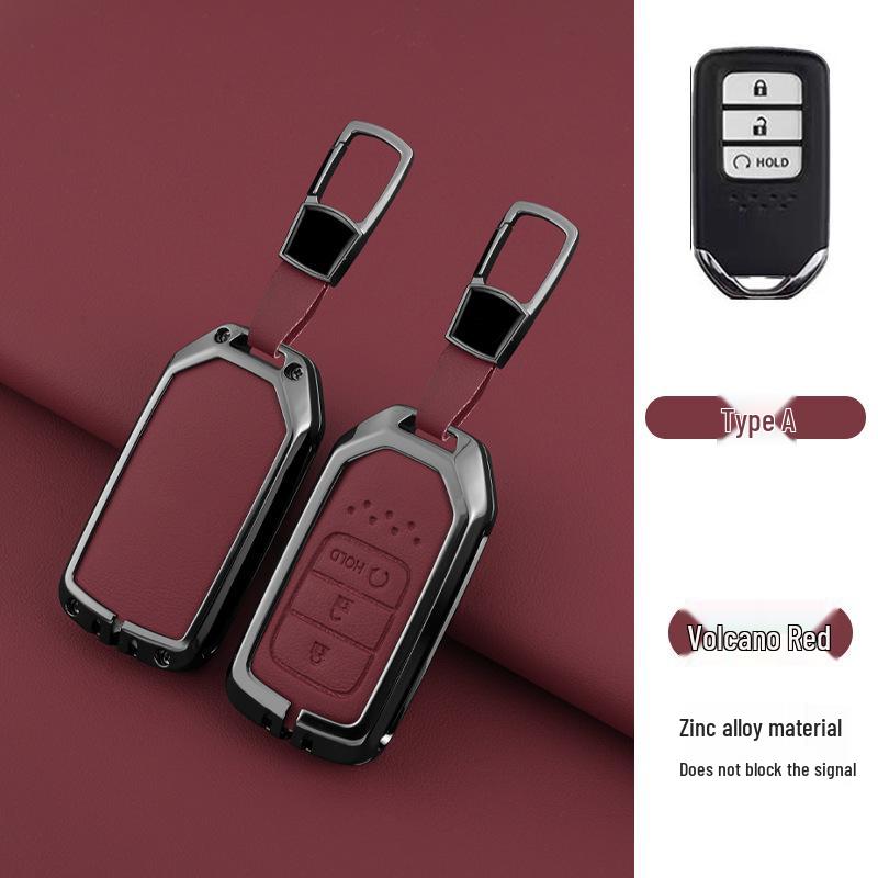 Stylish Metal Car Key Case for XRV, Fit, Vezel, URV, Fengfan, Xiangyu - Personalized Luxury Remote Shell Cover