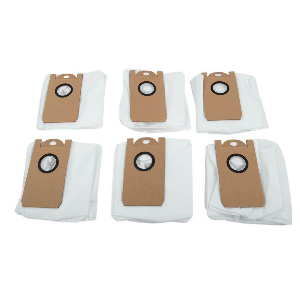 Replacement Accessories Garbage Bags Dust Bags 6PCS Cleaning Easily Replaced For Robot Vacuum Cleaner Sweeper Accessories