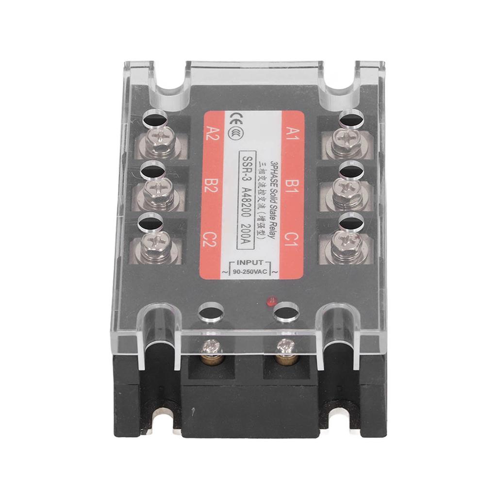 3 Phase SSR Regulator Solid State Relay Industrial Systems 200A AC to AC 480V for CNC Machine Tools 