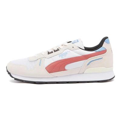 Rx 737 Plátené a kožené ležérne nízke tenisky Unisex tenisky Biela 391971-04