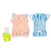 Women's Quick-Dry Coral Fleece Hair Wrap - Soft, Absorbent Cat Ear Bath Cap