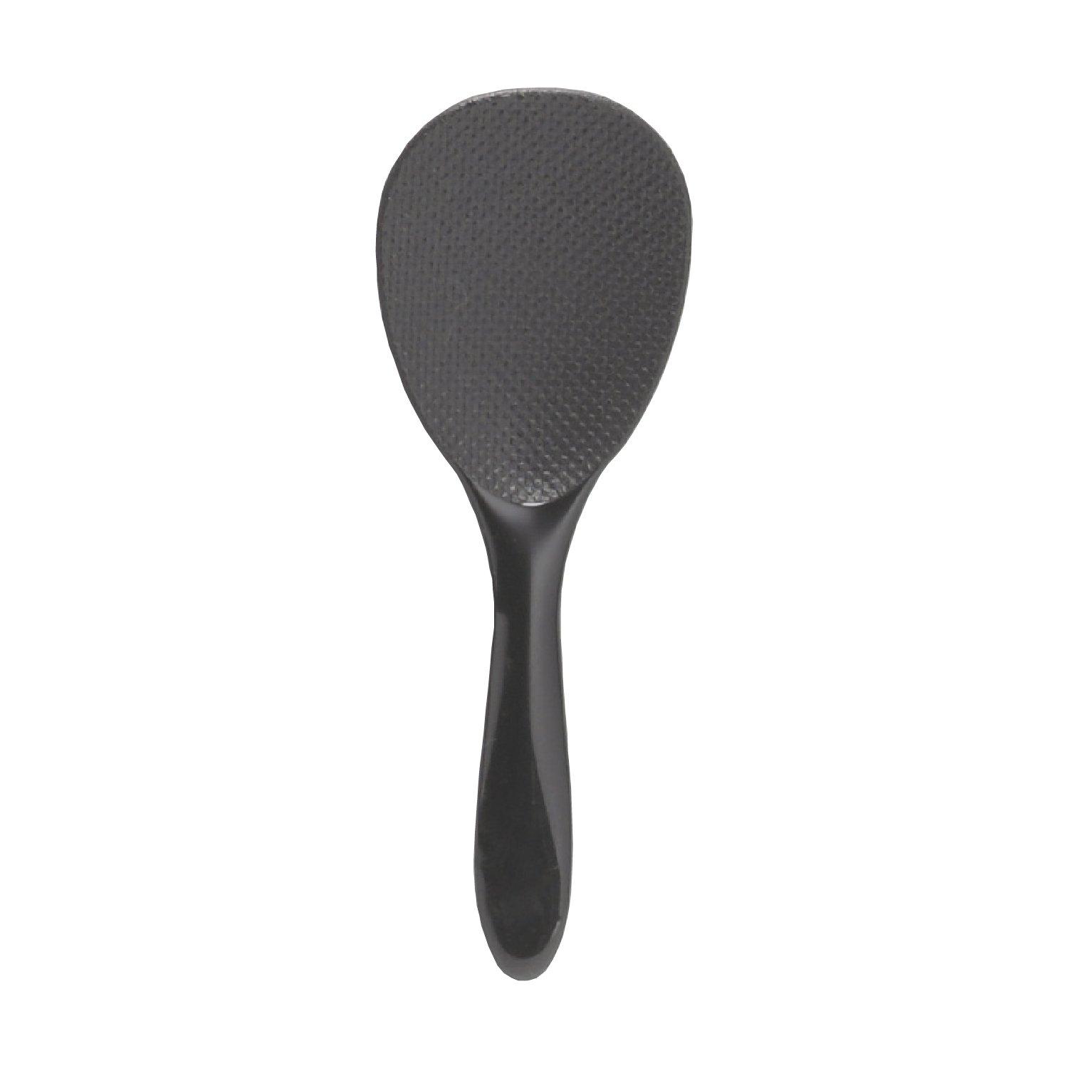 Akebono Sangyo Rice Made in The paddle floats for and the surface prevents rice from Paddle, Black, 21cm, Japan. hygiene, double-embossed sticking.