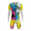 Mens Triathlon Suit Cycling Bodysuit Road Bike Racing Running Swimming Multi-Sport Performance Wear