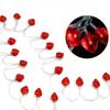 LED Heart Rose Flower String Lights: Romantic Valentine's Day Decoration