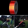 5cm/10cm/20cm*5M Red Wateproof Reflective Adhesive Tapes Warning Caution Marking Strips Reflectors Stickers For Motorcycle Truck