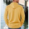 Hooded Sweater Men's Spring and Autumn Pullover Solid Color Casual Sports Loose Trend Long Sleeves