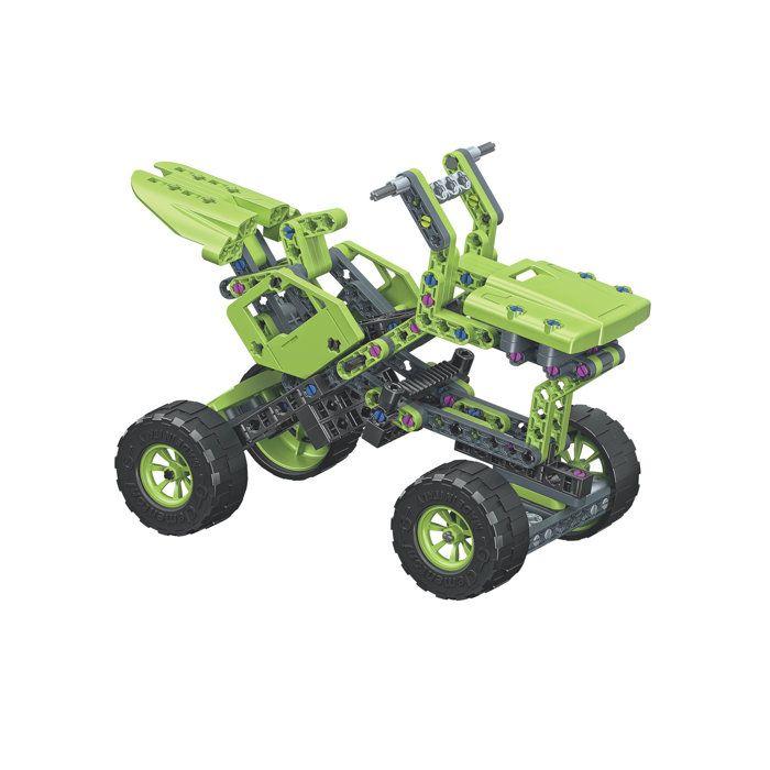 Monster Truck - CLEMENTONI - Mon Atelier Mécanique - Plus de 260 pièces - 2 en 1 - Dès 8 ans - Fabriqué en Italie
