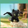 How To Train Your Dragon Night Fury Plush Keyring For Anime Enthusiasts And Collectors