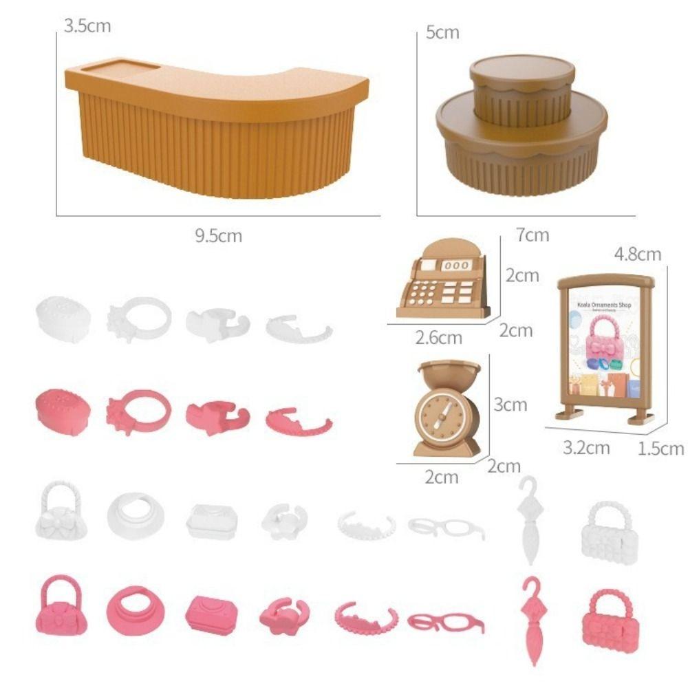DIY Simulation Furniture Multi Style Micro Model Cartoon Miniature Furniture  Kids