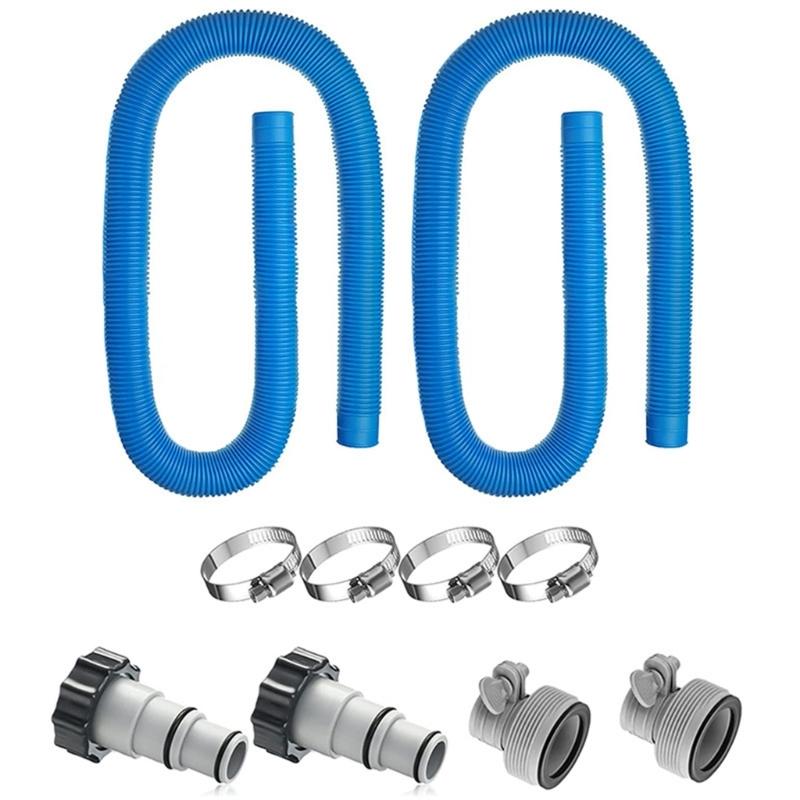 

Pools Replacement Hose Set Swimming Pool Replacements Kits Tube Filter Pump Hose For Above Ground Pools Pump Water Pipe 1 синий