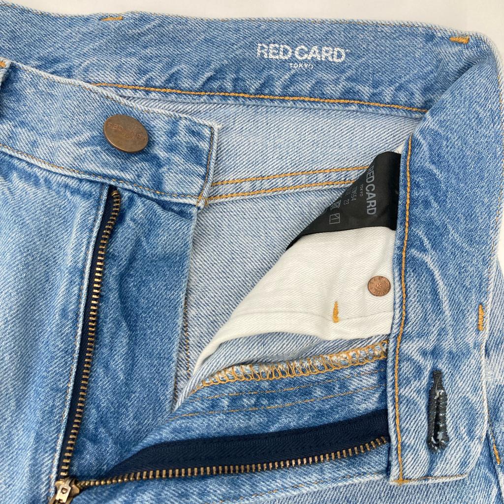 RED CARD 72W554 Wide Denim Pants/ Bottoms 23 blueUsed