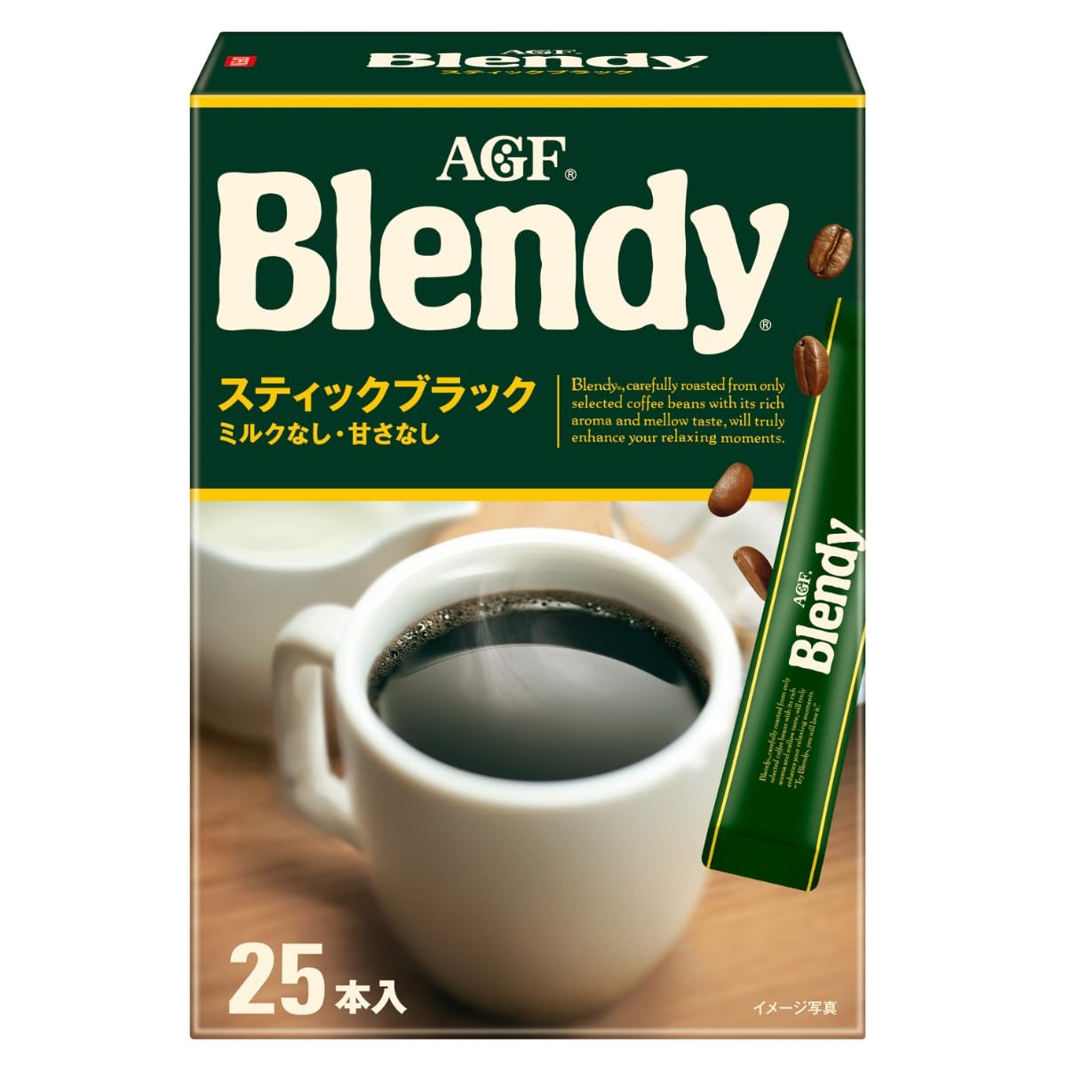 AGF Blendy Stick Black 25 sticks coffeeinstant coffeesoluble water
