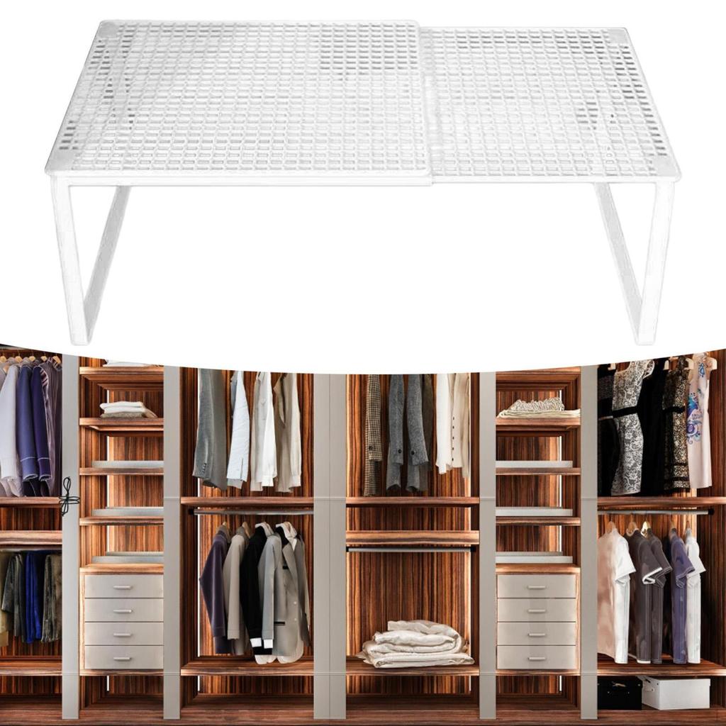 Expandable Cabinet Storage Shelf Adjustable Organization Organizer Rack Stand Riser for under Sink