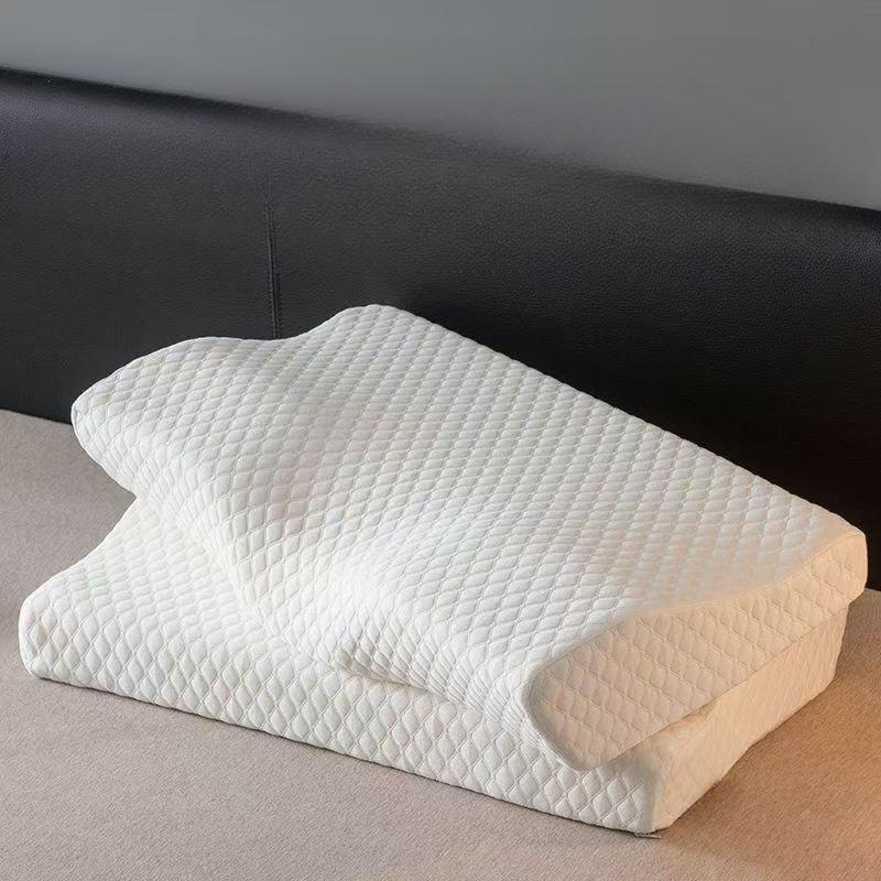 Pure Cotton Butterfly Pillow Pillow Neck Protection Class A Memory Foam for Cervical Vertebrae Space Memory Pillow Single Pillow Core