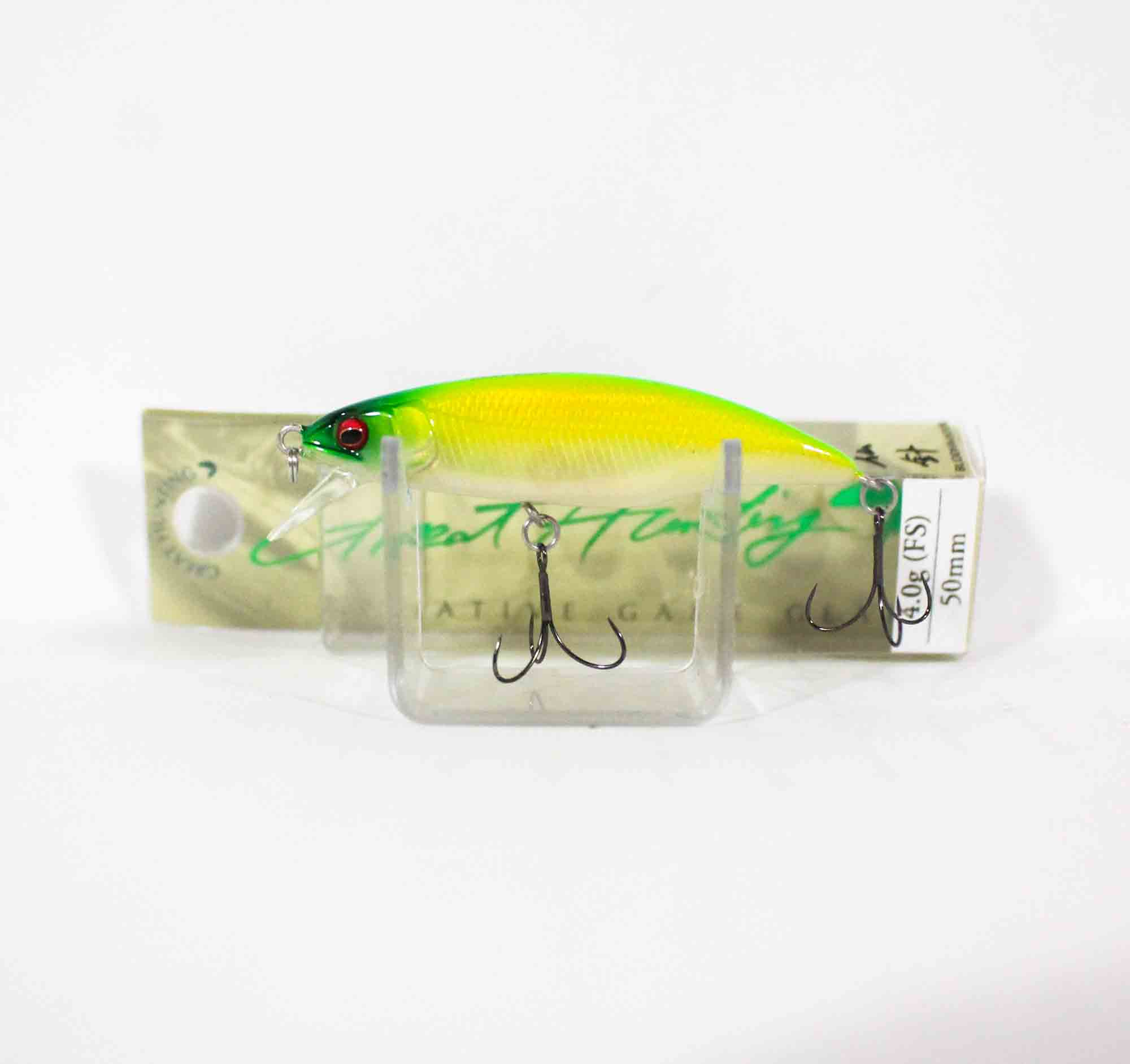 

Megabass GH50 Flat Side 4,0 грамма Тонущая приманка Ghost Pearl Lime (7151)