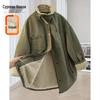 Cypress House Solid Color Loose Fit Cotton Coat