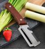 NEW Kitchen Peeler Stainless Steel Vegetable Peeler with Wooden Handle Durable Serrated Peeling Knife Bottle Opener Kitchen Tool