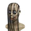 Party Decor Halloween Face Cover With Long Hair Ghost Mask Scary Mask Horror Mask Cosplay Prop