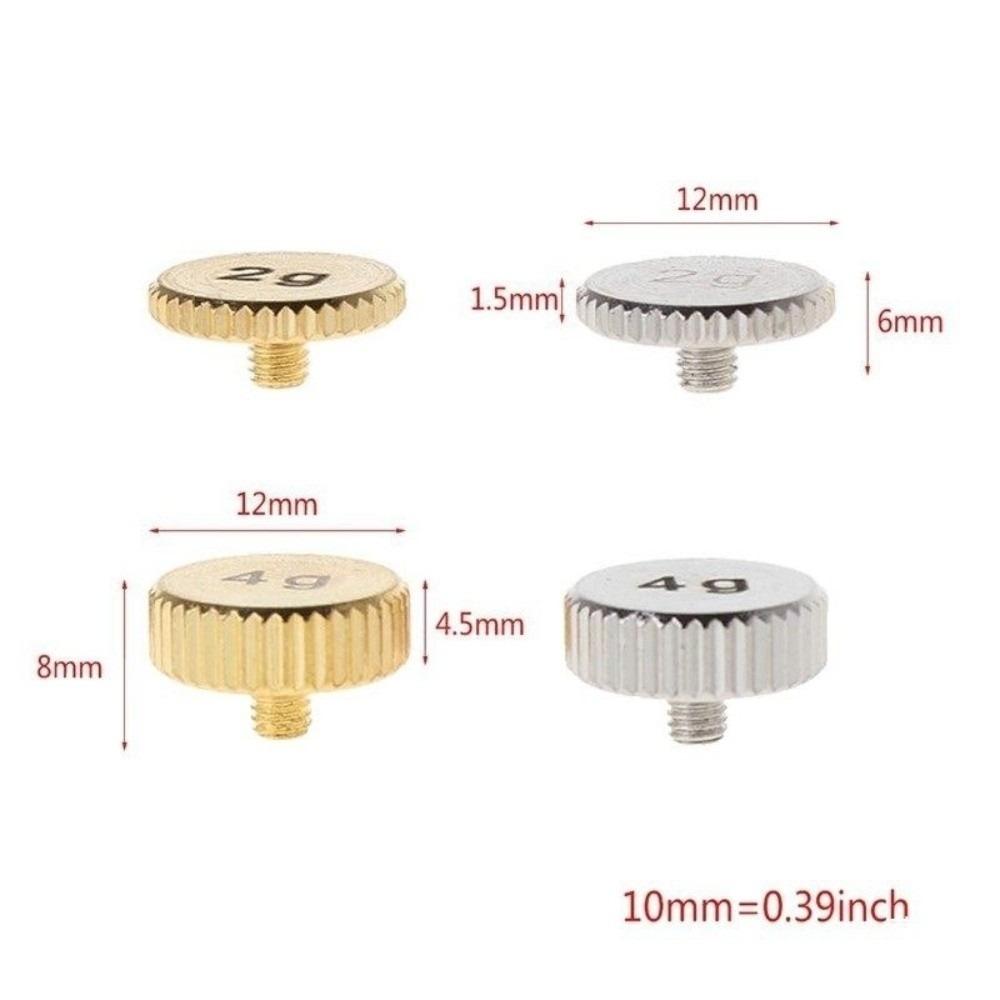 Gold-plated Aluminum Turntable Counterweight for SL-1200 SL1210 Models For Turntable Vinyl