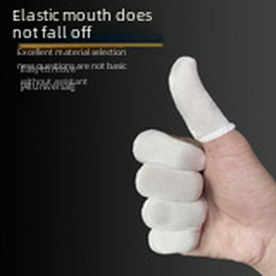 Thick Wear-Resistant Cotton Finger Cots - Breathable, Sweat-Absorbent, Dustproof Labor Protection.