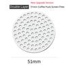 Delonghi EC685 Delonghi Dedication EC680 için Altı Deliksiz Portafiltre Kahve Filtre Tutucu 51mm Delonghi Portafiltre Kahve Makinesi