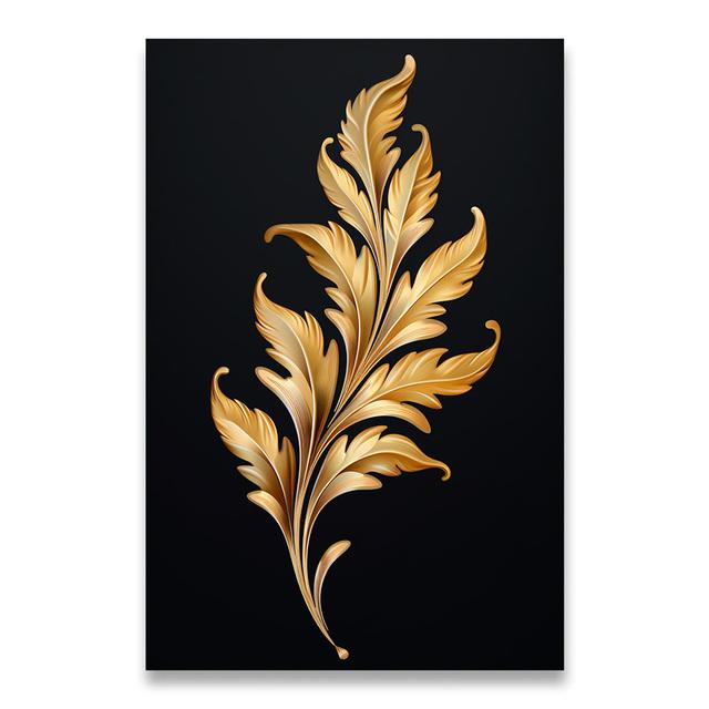 1pcs Canvas Painting Dark Golden Flower Wheat Canvas Painting Decorative Paintings Wall Decor Art Mural Wall Decoration for Home No Frame
